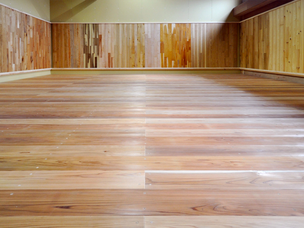剣道場床ショールーム